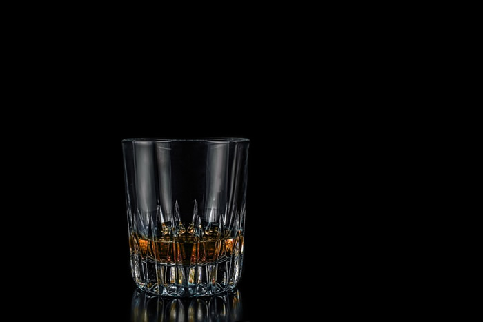 Bourbon for Beginners - A Glass of Bourbon in the Dark