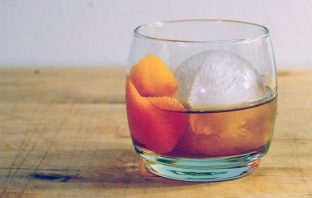 Bourbon for Beginners: Dig the Spirit of USA Bourbon for Beginners - A Refreshing Bourbon-based Cocktail Served on the Rock - Outdoor