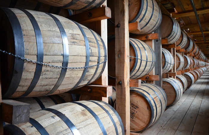 Guide to Bourbon - Barrels of Bourbon