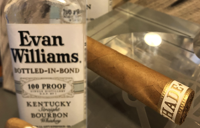 Bourbon and Cigars - Drew and Evan