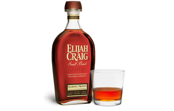 Best sipping whiskey - Elijah Craig Small Batch Barrel Proof.