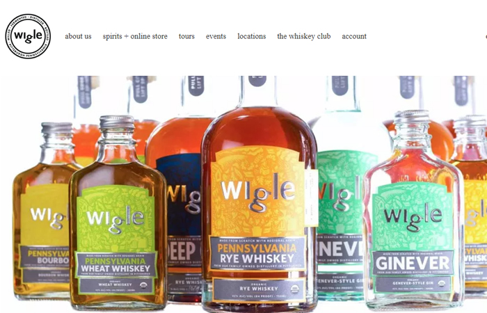 craft distilleries - wigle whiskey distillery.