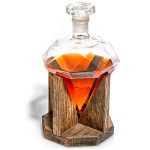 Unique decanters - Prestige Diamond Shaped Decanter.