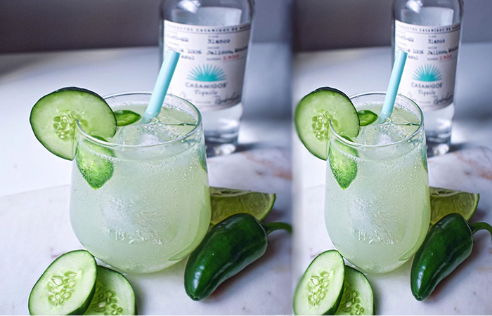 Tequila Based Cucumber Margarita