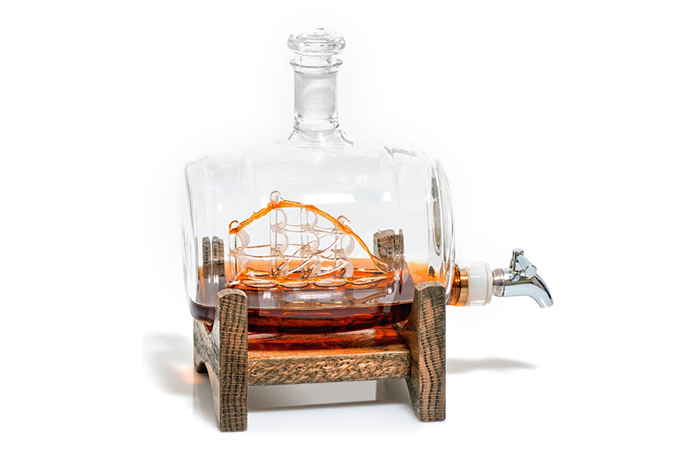 Tomoka Gold Decanter