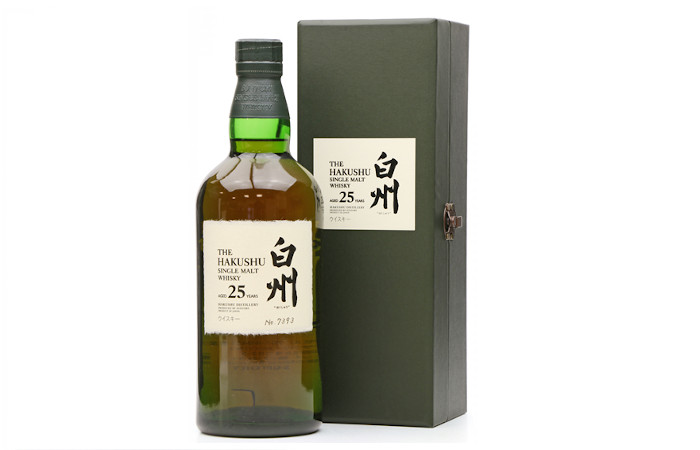 Top Japanese Whiskey - Hakushu 25