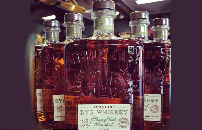 Straight rye whiskey