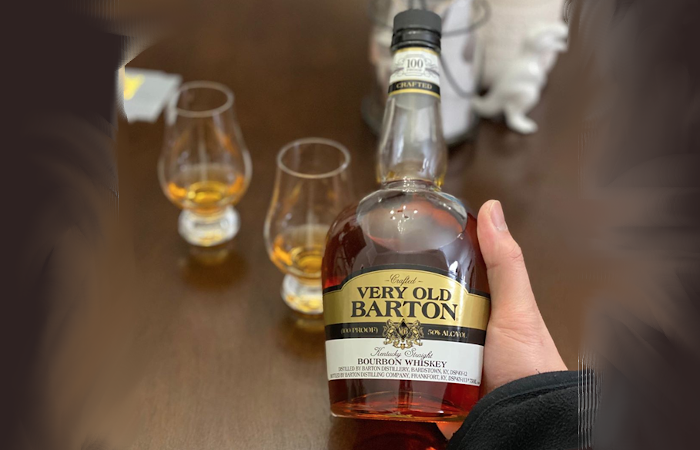 @currentlydrinking_ samples reviews Old Forrester